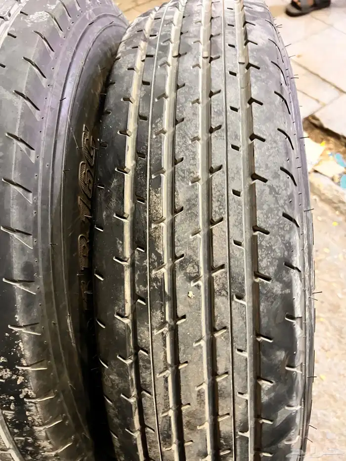 جنوط نيسان فتك أصلي وكاله مع كفرات صيني مقاس 225 95 16 7