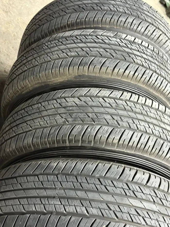 كفرات دلوب ياباني مقاس (18_70_265) نظيفه اخوات الجديد 14