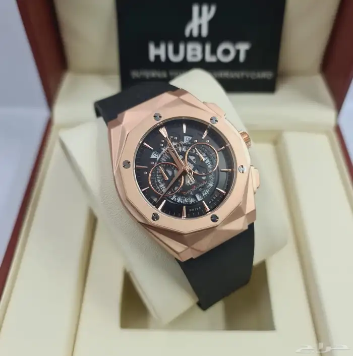 مجموعة من ساعات هوبلوت HUBLOT أوتوماتيك سويسرية ماستر 22