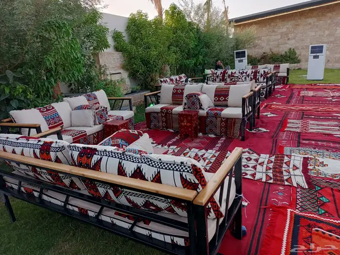 تاجير جلسات شعبية خارجية 6