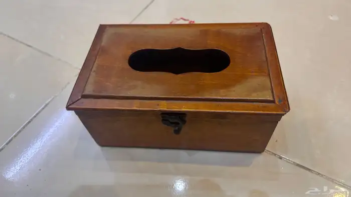 سلال خسف وصناديق صغير خشبي وعلبة منديل خشبي بسعر كويس 26