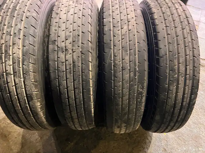 جنوط نيسان فتك أصلي وكاله مع كفرات صيني مقاس 225 95 16 4