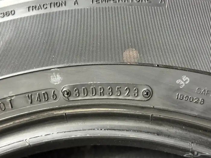 كفرات دلوب ياباني مقاس (18_70_265) نظيفه اخوات الجديد 26