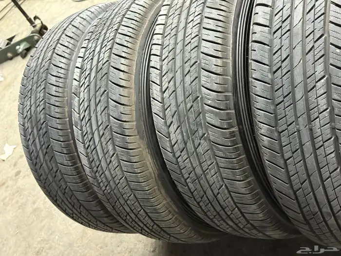 كفرات دلوب ياباني مقاس (18_70_265) نظيفه اخوات الجديد 4