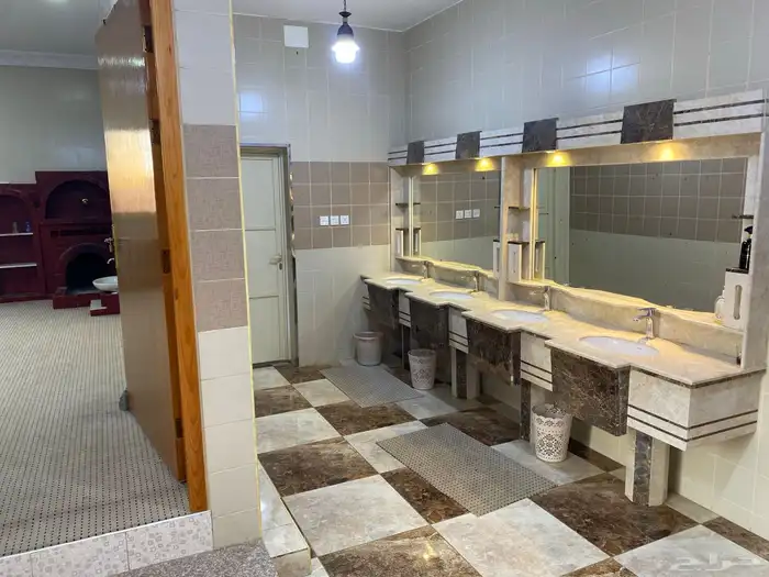 استراحه بيت المضياف للايجار طريق الميه 9