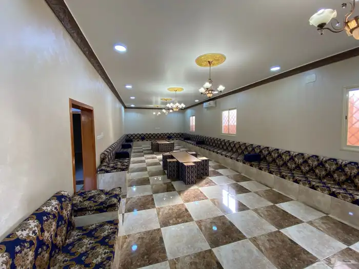استراحه بيت المضياف للايجار طريق الميه 8