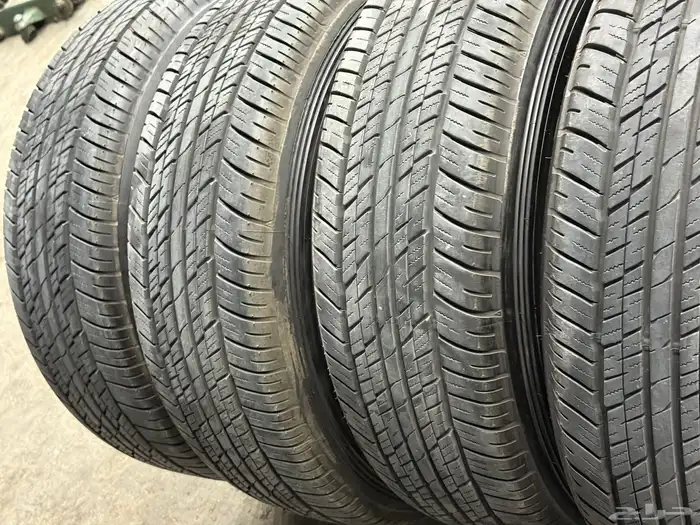 كفرات دلوب ياباني مقاس (18_70_265) نظيفه اخوات الجديد 16