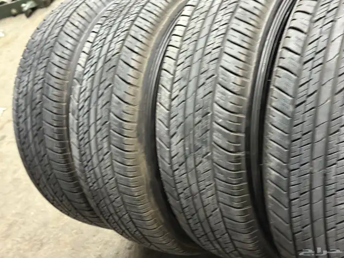 كفرات دلوب ياباني مقاس (18_70_265) نظيفه اخوات الجديد 3