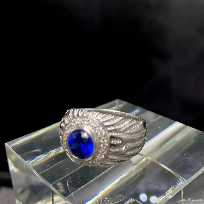 خاتم و كبك طقم فضه إيطالي عيار 925 فخامة وتميز 2