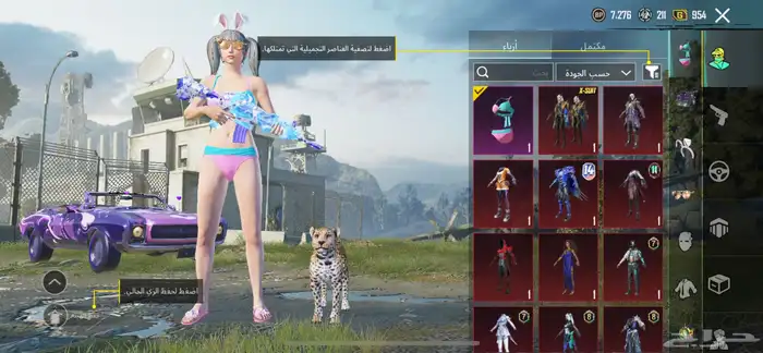 حساب ببجي للبيع 0