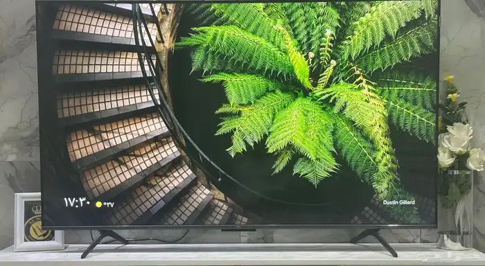 للبيع شاشه 55 بوصه TCL 2024 QLED PRO اخت الجديده نظيفه جدا 2