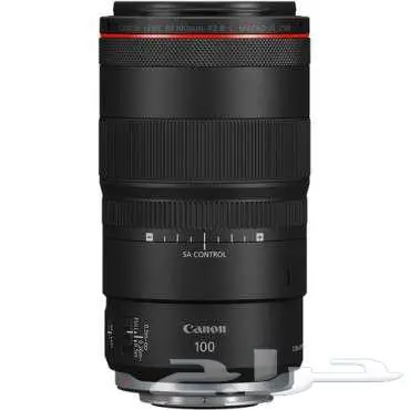 عدسة كاميرا Canon RF 100mm f 2.8L Macro استخدام مرة واحدة 0