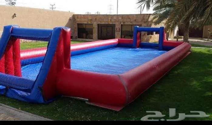 تأجير نطيطات ملعب صابوني زحليقه مائيه العاب 3