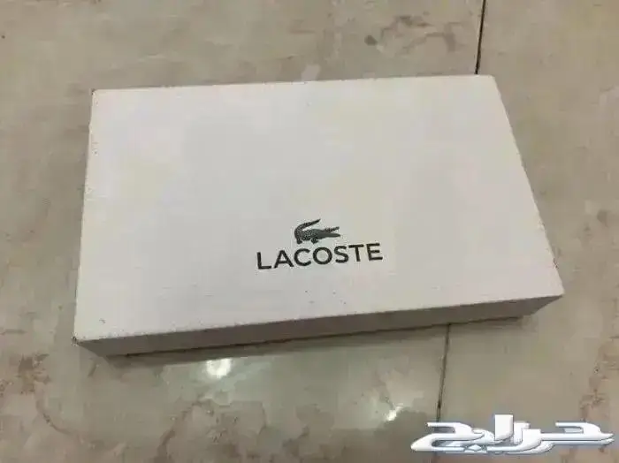 محفظة لاكوست LACOSTE مع ميدالية اصلية جديدة 0