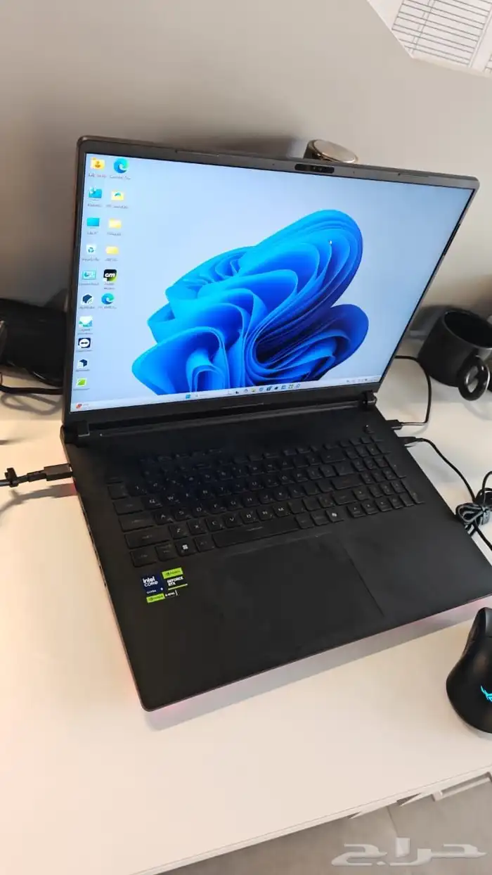لابتوب اسوس الاصدار الجديد Intel i9 - Nividia 5080 1