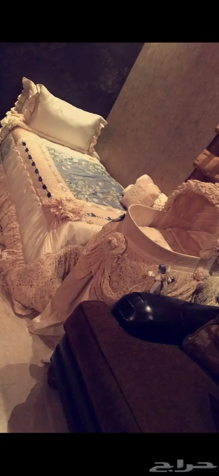 طقم سرير اطفال ومفرش سرير 4