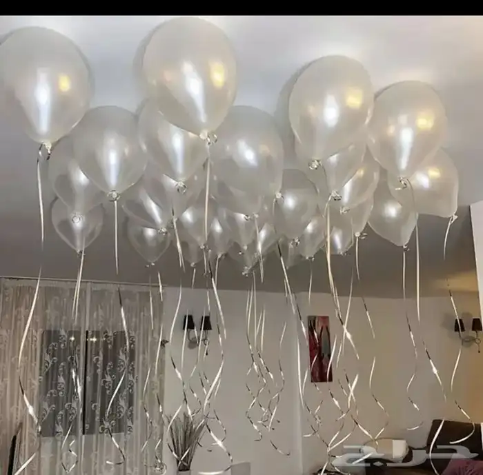 بالونات هليوم جميع الالوان يوجد توصيل 0