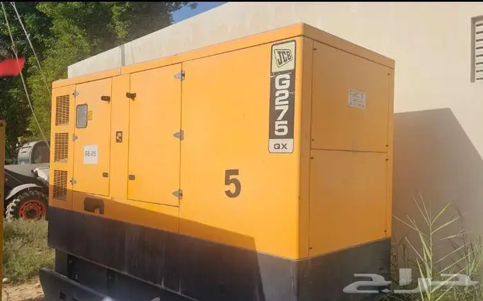 300 ك.ف.أ  240 ك.و مولد صامت من ماركة JCB 0