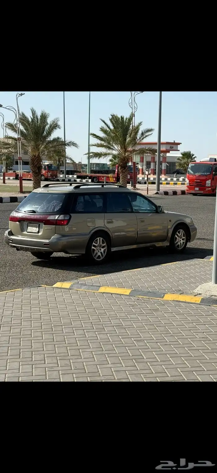 سوبارو آوت باك 2001 نظيفه البيع مستعجل 1