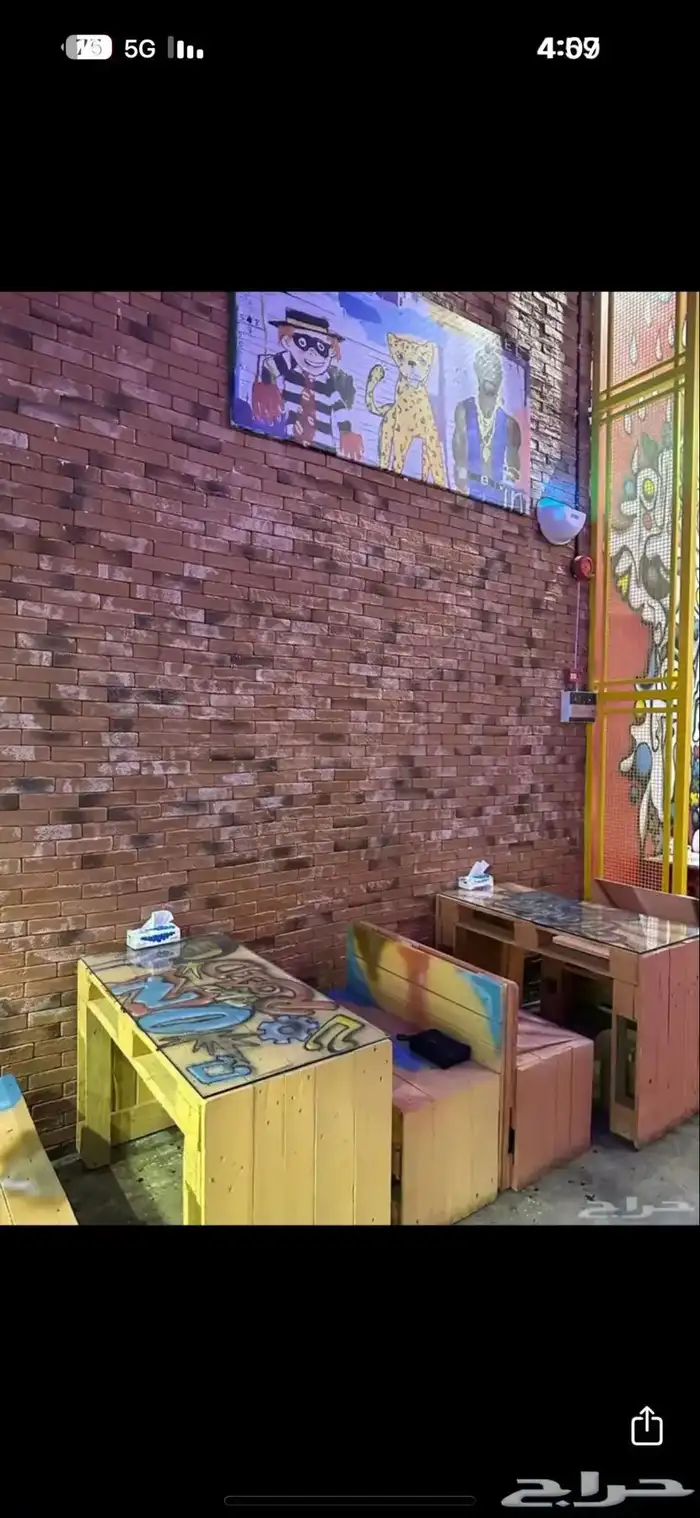 للبيع طاولات و كراسي خشبية مطاعم طبليات 4