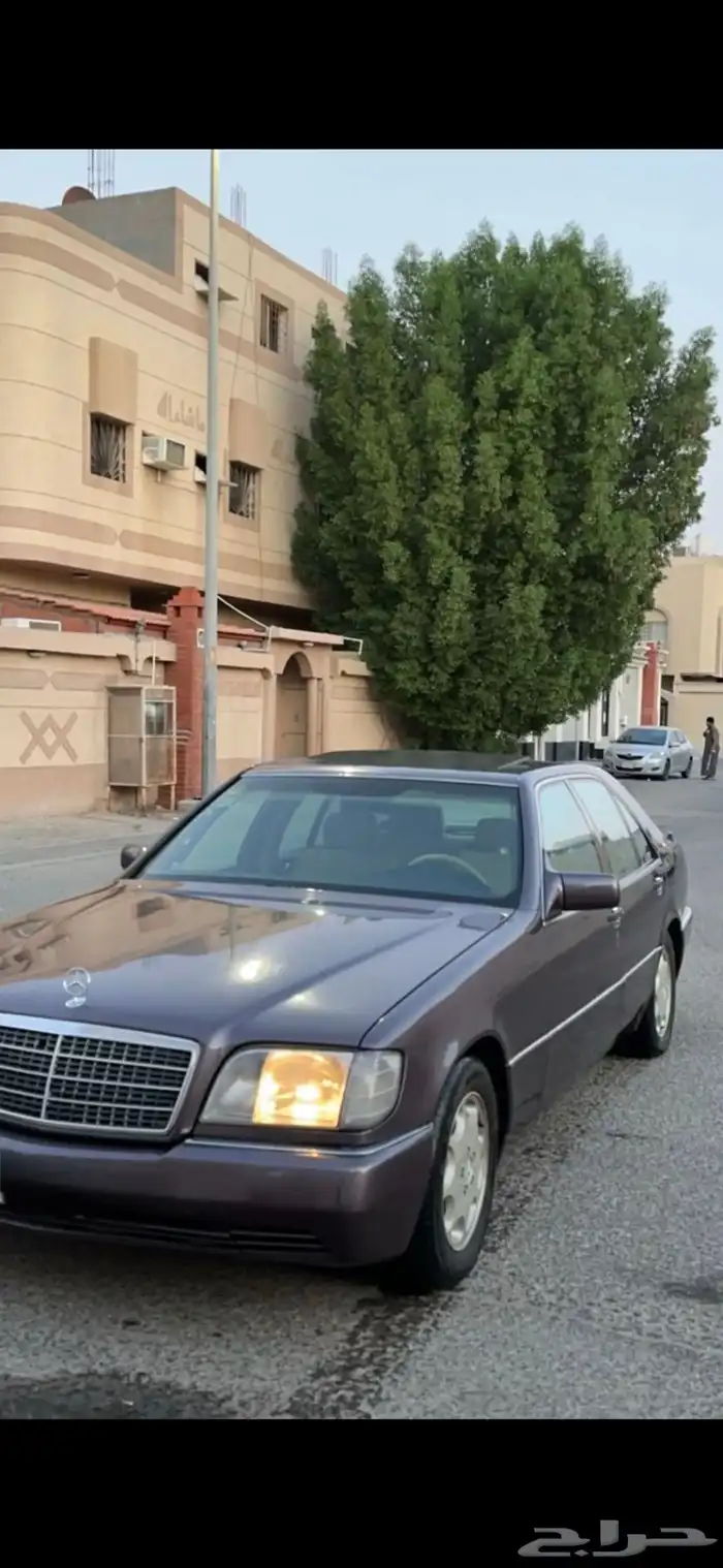 مرسيدس شبح أس320المديل 1993 للتواصل  على السوم 15