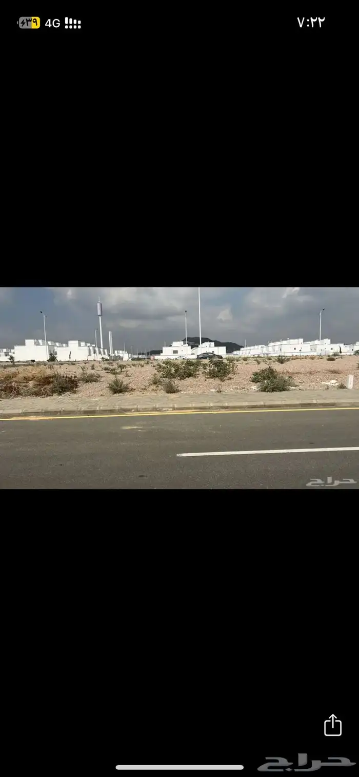 ارض الاستثمار موقع مميز على 3شوارع قطعتين مع بعض 0