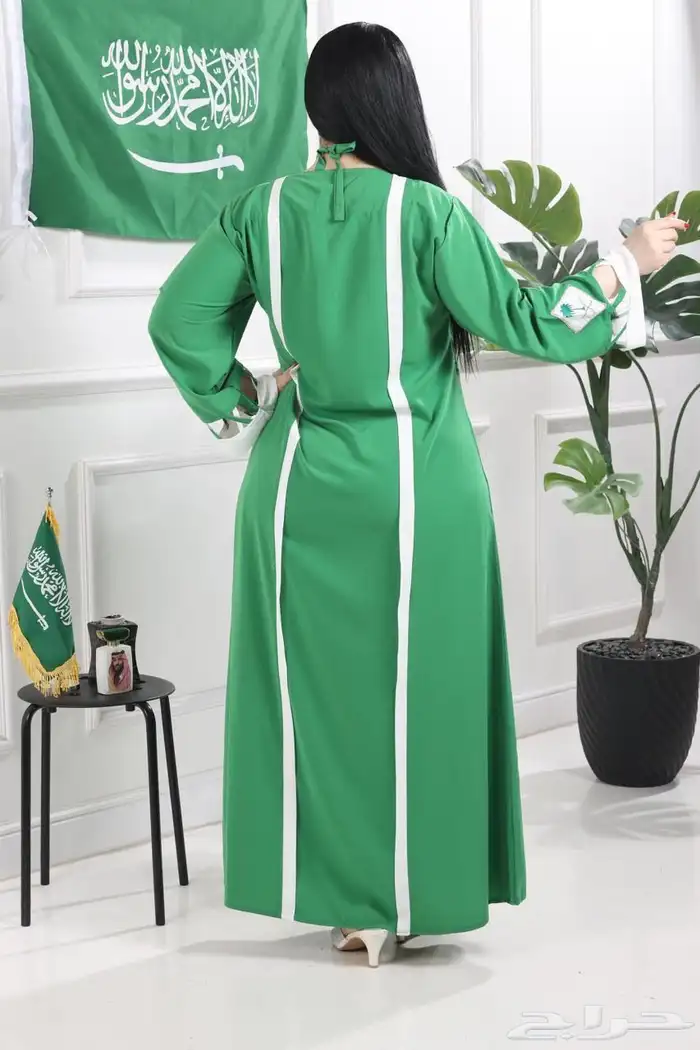 جلابيات اليوم الوطني مع الطرحه بسعر الجمله 0