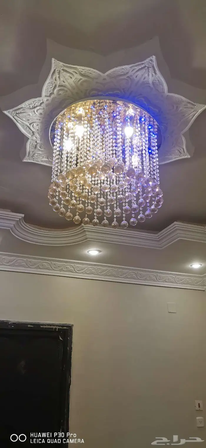 نجف دائري كرستال 1