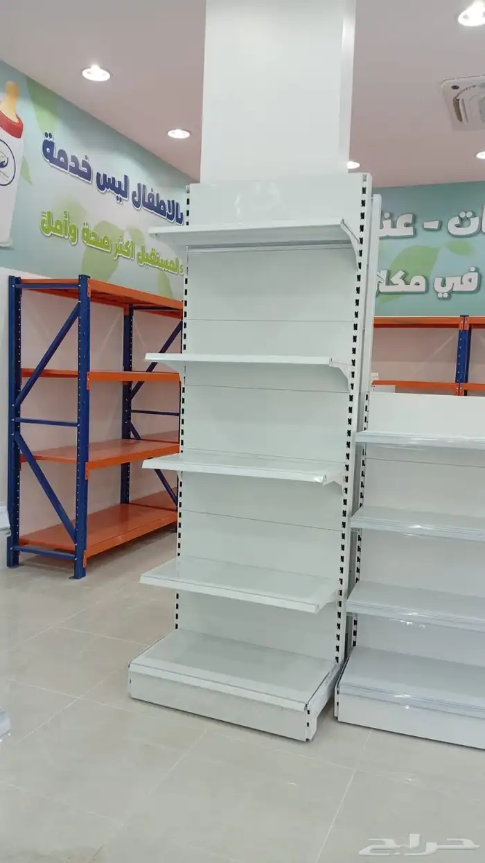 رفوف صيدله وجميع انوع الرفوف سوبر ماركت 5