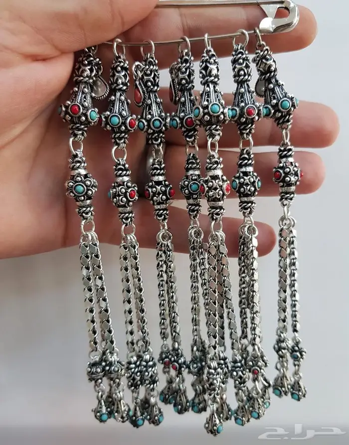 شرابات فضة حلبية 5