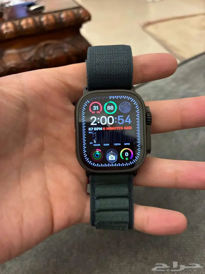 ابل واتش الترا 2 لون اسود تيتانيوم ultra 2 black 0