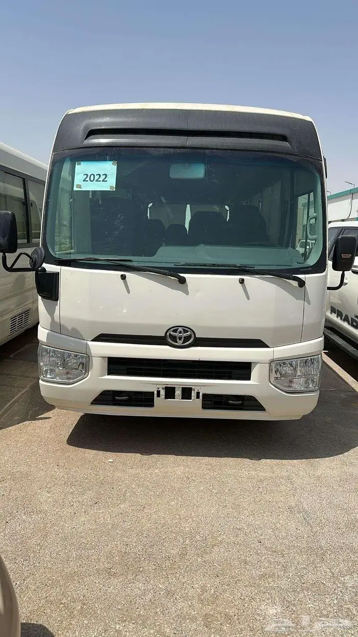 Toyota Coaster Diesel Model 2022 For Rent Available 2