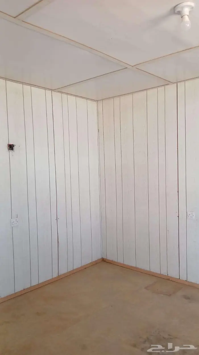 للبيع بركس غرفه جاهزه متنقلة كارافان 4قي7 غرفتين وحمام ومطبخ 4