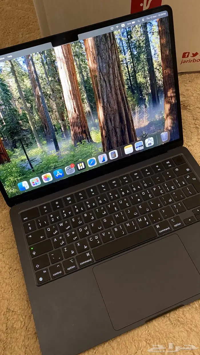 ماك بوك M2 اللون سماء الليل 256gb إنش 13 1