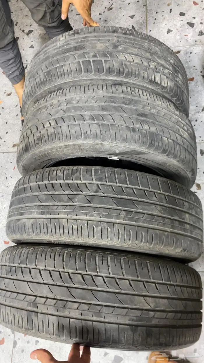 طقم كفرات سوناتا كامري اوبتيما مقاس 17 0