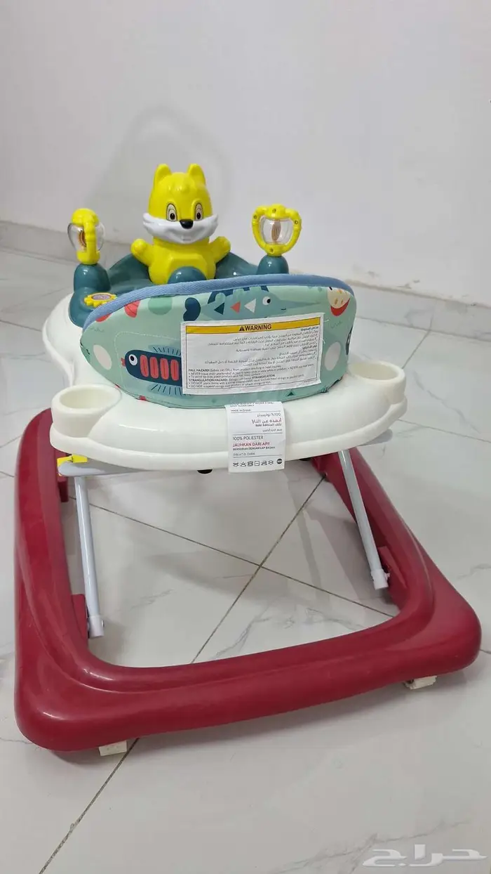 مشاية اطفال نظيفة و حفاضات بامبي رقم 2 1