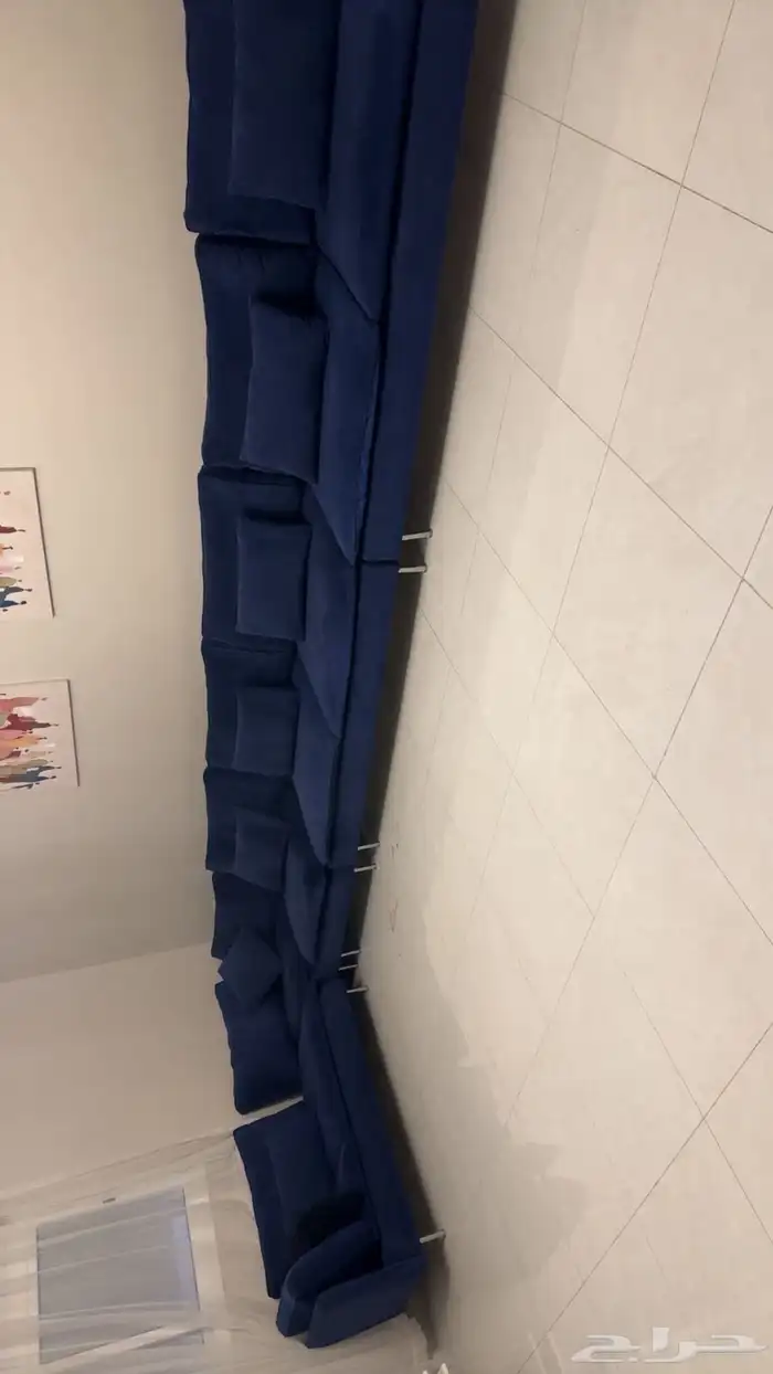 كنب ايكيا ألون كحلي للبيع 2