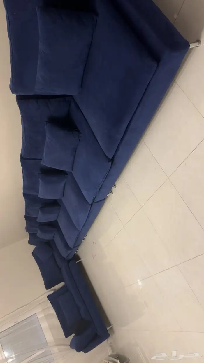 كنب ايكيا ألون كحلي للبيع 3