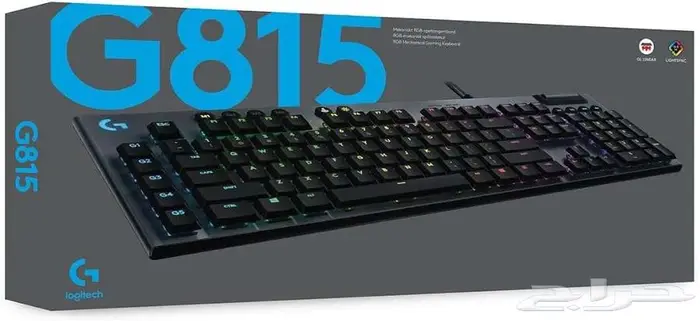 كيبورد logitech G815 للقيمنق نظيف وجودته عاليه. 0