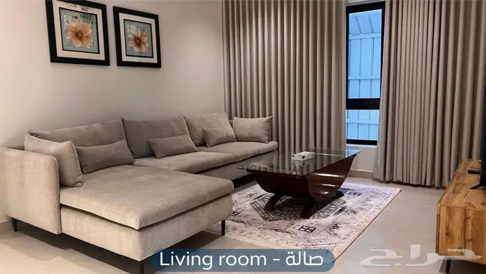شقة مؤثثة للإيجار   حي التعاون 13