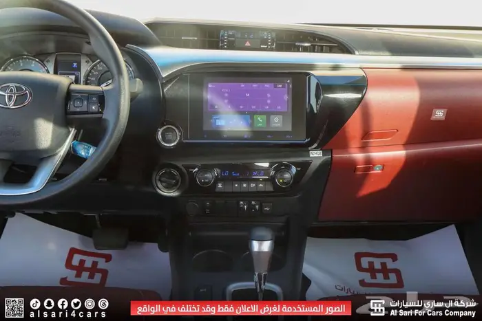 تويوتا هايلوكس SGLX 2.42025 إقساط بنوك وشركات 12