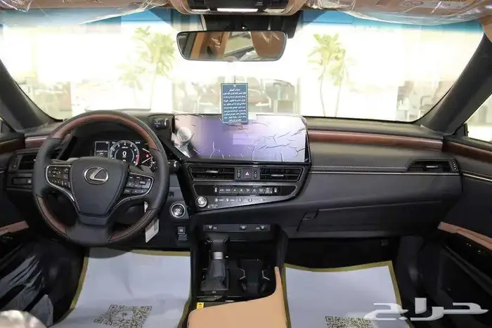 لكزس ES 350 CC نص فل سعودي 2025-اسود -بطاقه جمركيه 11