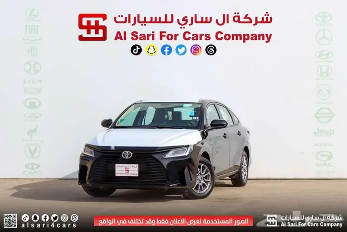 تويوتا يارس ستاندر Y 2024 25