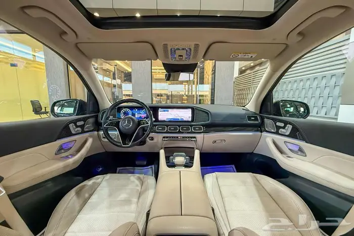 مرسيدس GLE 450 AMG 2024 ازرق خليجي 6