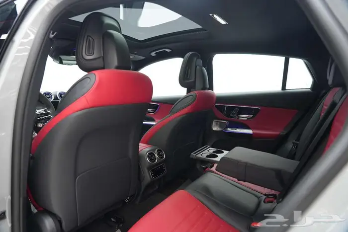 مرسيدس GLC 43 Coupe موديل 2025 أصفار خليجي رمادي أحمر 16