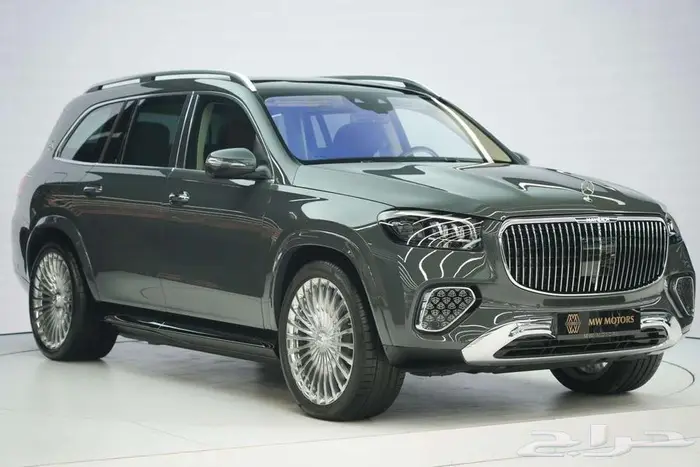 مرسيدس مايباخ GLS 600 موديل 2025 أصفار خليجي رمادي سيليكون 0