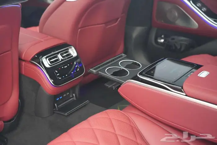 مرسيدس S 500 موديل 2025 أصفار خليجي أبيض أحمر 15