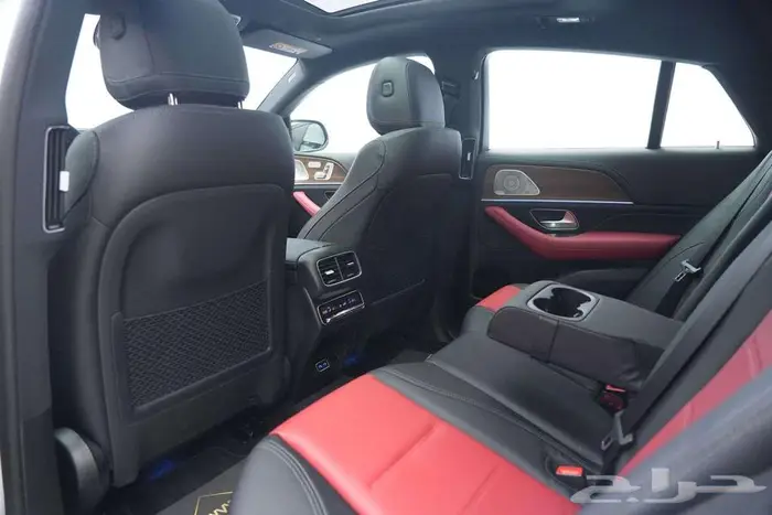 مرسيدس GLE 450 موديل 2025 أصفار خليجي أبيض أحمر 16