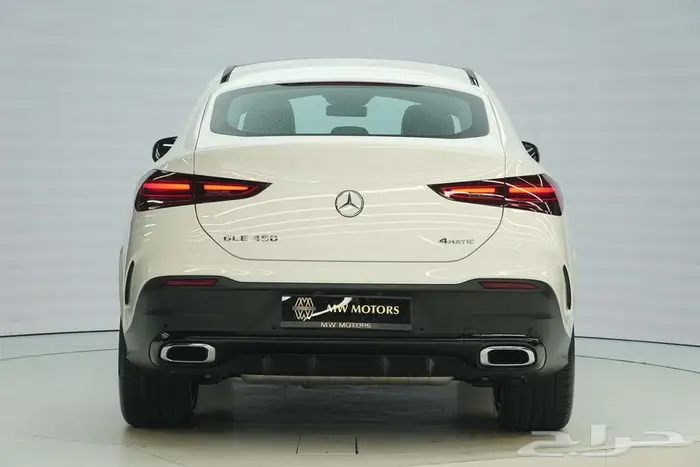 مرسيدس GLE 450 موديل 2025 أصفار خليجي أبيض أحمر 4