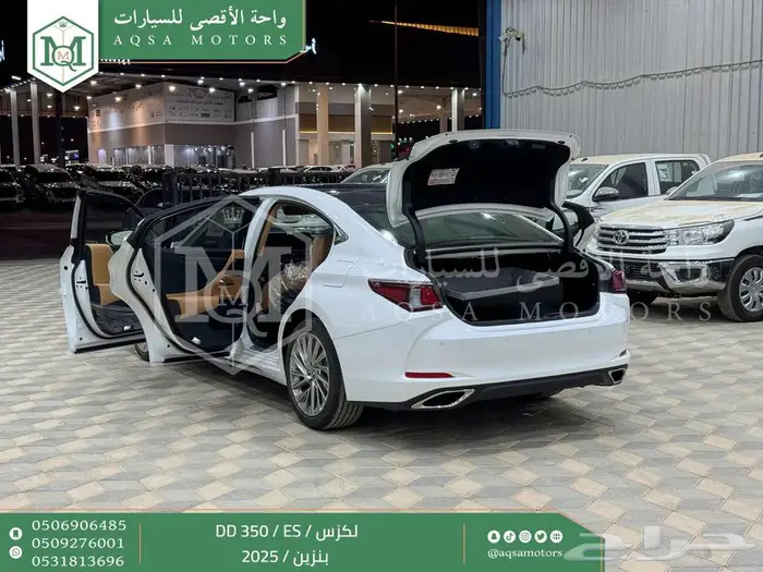 لكزس ES 350 دي دي أبيض بنزين 2025 اقل سعر كاش واقساط 5